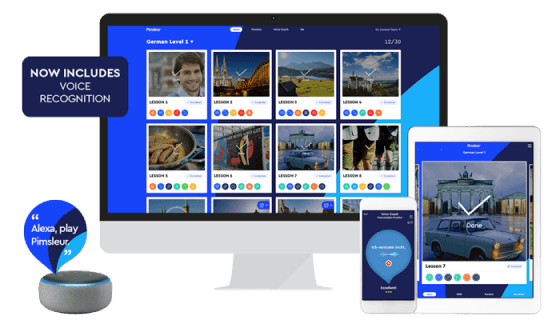 Pimsleur Interface
