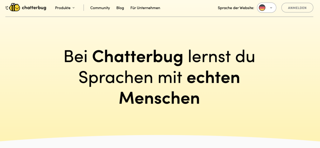 Chatterbug Webseite