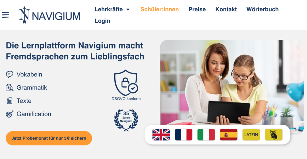 Navigium web